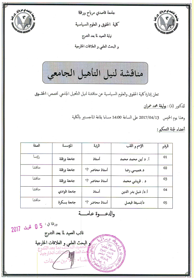 BOULIFA MOHAMED OMRAN