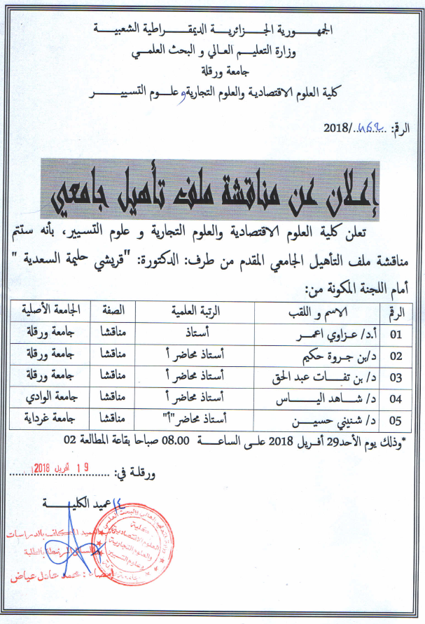 KOURICHI Halima Saadia