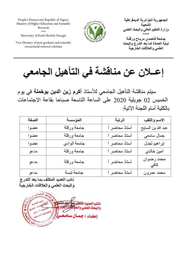 habilite Boukhemla Akram