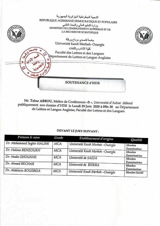 habilite Tahar Abbou