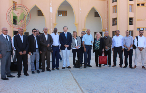 زيارة ممثل رئيس الحكومة البريطانية للشؤون الاقتصادية لكلية المحروقات و الطاقات المتجددة و علوم الارض والكون جامعة قاصدي مرباح ورقلة