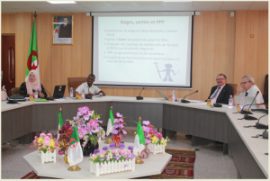 زيارة وفد فرنسي لجامعة قاصدي مرباح ورقلة