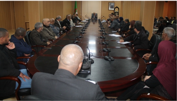 اجتماع تنسيقي مع الأساتذة الجدد