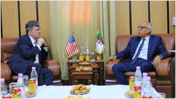 زيارة سفير الولايات المتحدة الأمريكية لجامعة قاصدي مرباح ورقلة