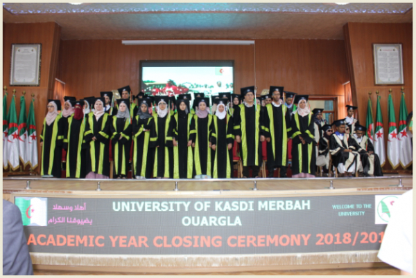 حفـــل إختتام السنة الجامعية 2019/2018