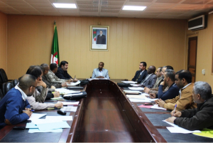 اجتماع تنسيقي للأمناء العامون للكليات والمدراء الفرعيين للمعهدين