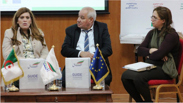 عبر مختلف أقطاب جامعة قاصدي مرباح ورقلة  AFEQ   تتواصل جلسات العمل المشتركة في اطار برنامج آفاق