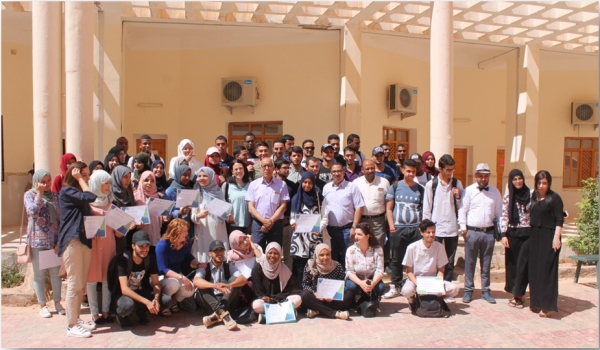 مركز المسارات المهنية جامعة قاصدي مرباح ورقلة  يكرم الأساتذة والطلبة