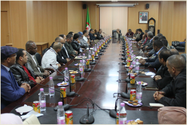 لقاء خاص للمشرفين على مسابقة الدكتوراه بجامعة قاصدي مرباح ورقلة