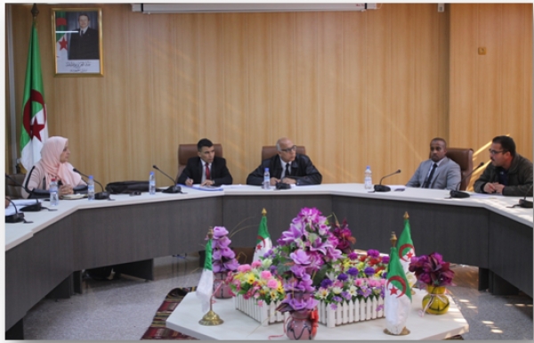 اجتماع تنسقي بين إدارة الجامعة ونقابة الأساتذة